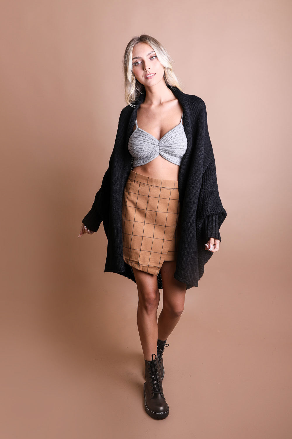 Cozy Chic Bat Wing Bliss Knit Cardigan - NeoKira Unlimited