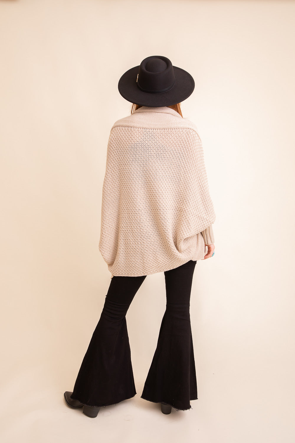 Cozy Chic Bat Wing Bliss Knit Cardigan Cardigan Leto Collection   