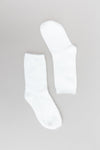 Cozy Fuzzy Crew Socks Socks Leto Collection Ivory  