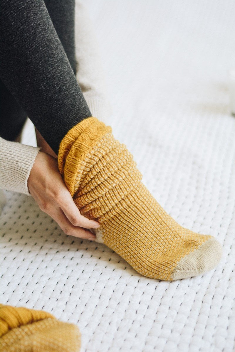 Cozy Ribbed Knit Lounge Socks - NeoKira Unlimited