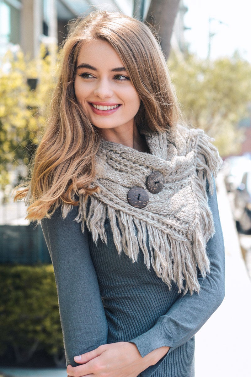 Cozy Shoulder Warmer Scarf - NeoKira Unlimited
