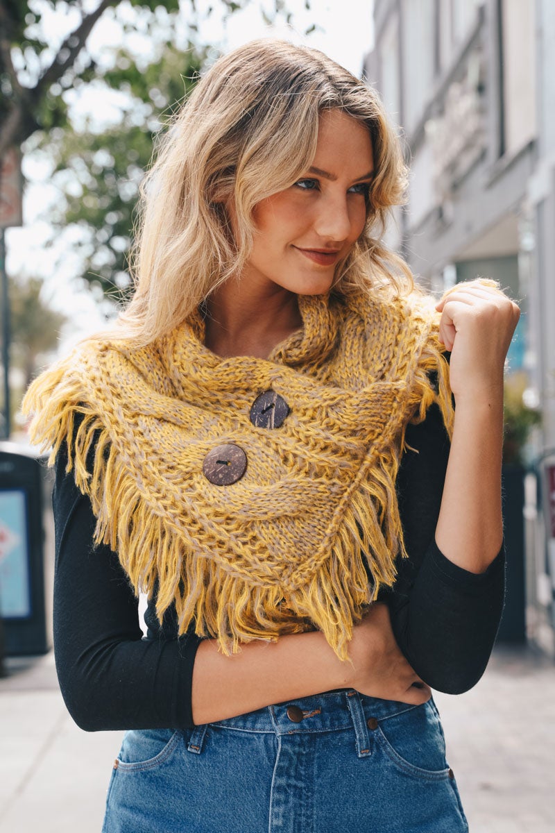 Cozy Shoulder Warmer Scarf - NeoKira Unlimited