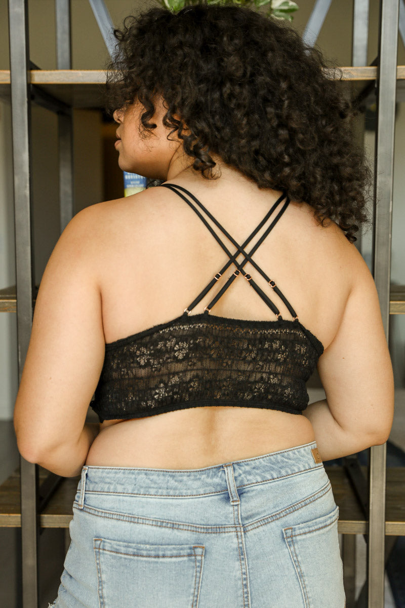 Crochet Daisy Longline Bralette Bralette/Bralette Plus Leto Collection   