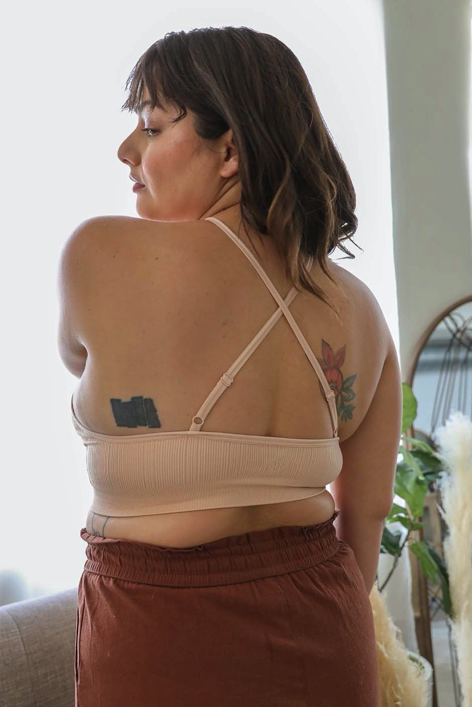 Plus Size Crochet Lace Bralette – Soft and Stylish Look - NeoKira Unlimited