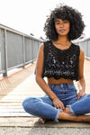 Crochet Layering Crop Top Top Leto Collection   