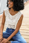 Crochet Layering Crop Top Top Leto Collection   