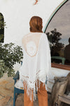 Crochet Medallion Tassel Kimono Kimono Leto Collection   