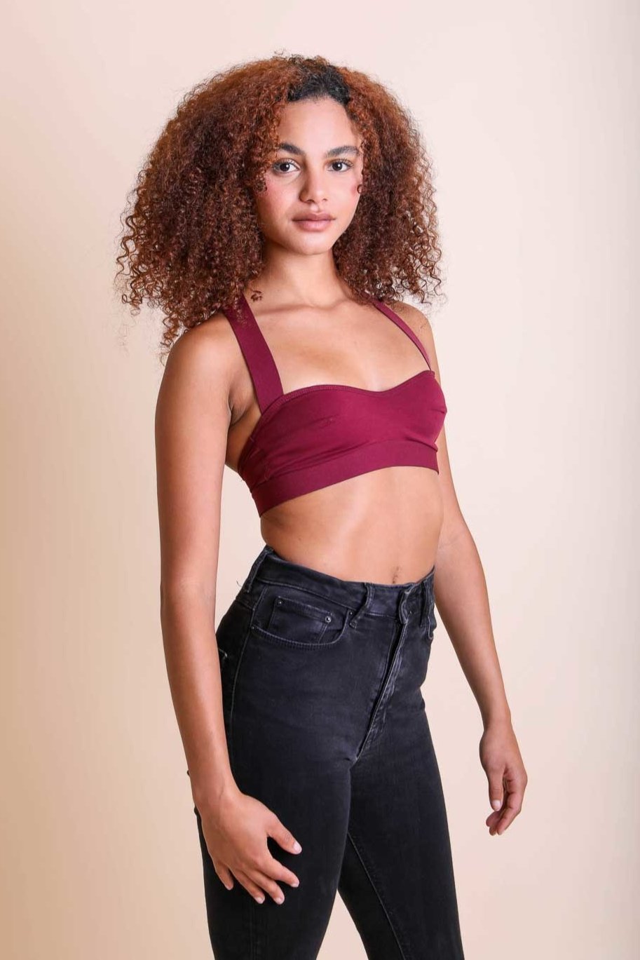 Cross Strap Bralette 🤞 - NeoKira Unlimited