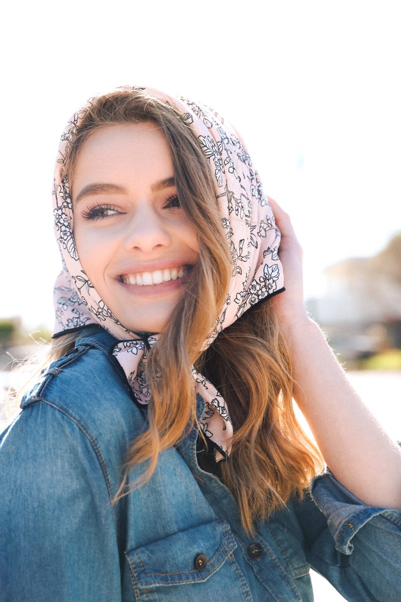 Cutesy Floral Bandana - NeoKira Unlimited