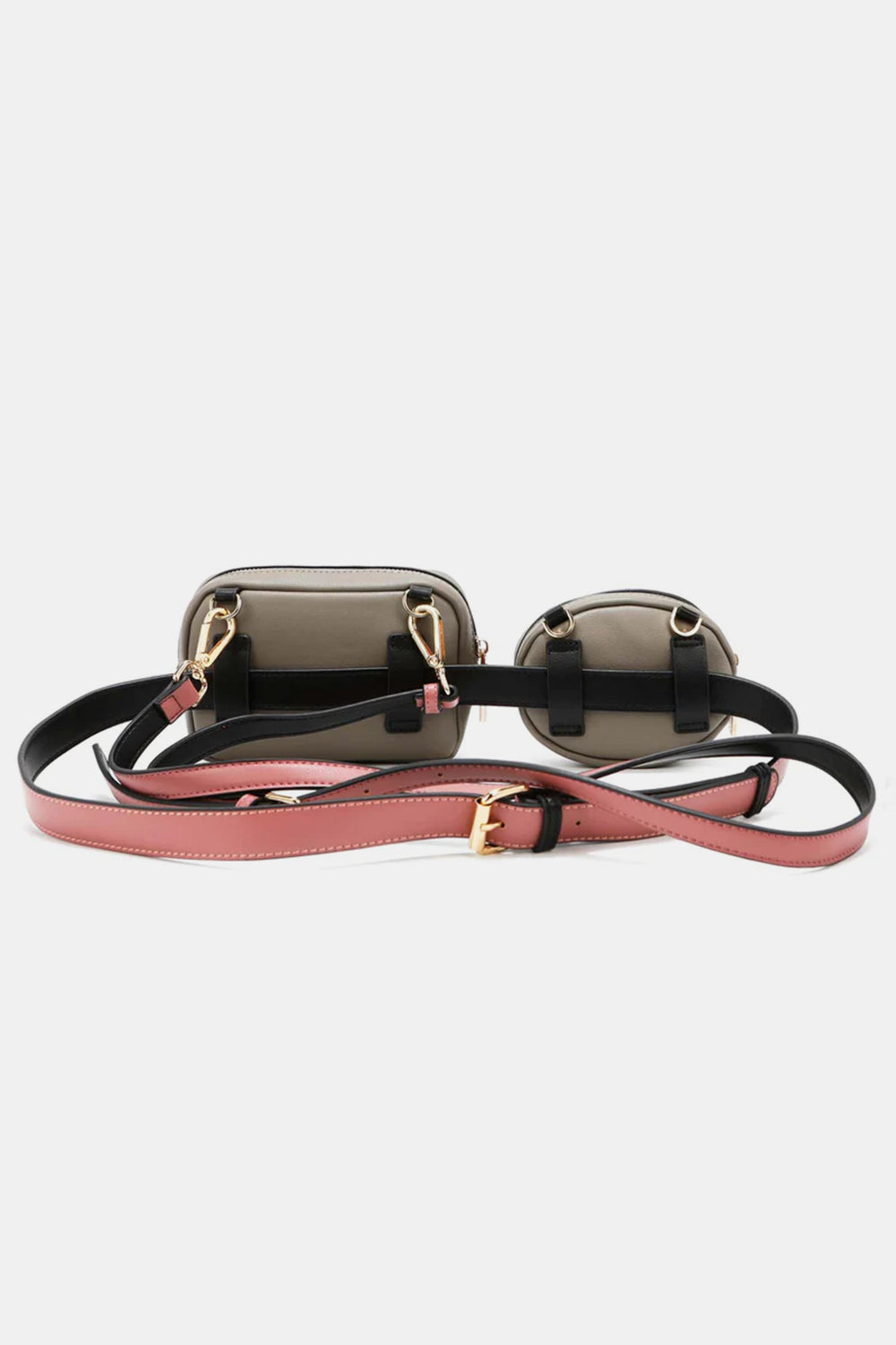 Nicole Lee USA Double Pouch Fanny Pack Fanny Packs Trendsi   