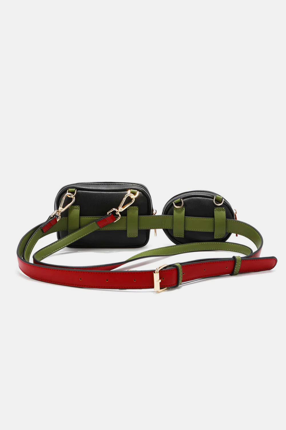 Nicole Lee USA Double Pouch Fanny Pack Fanny Packs Trendsi   