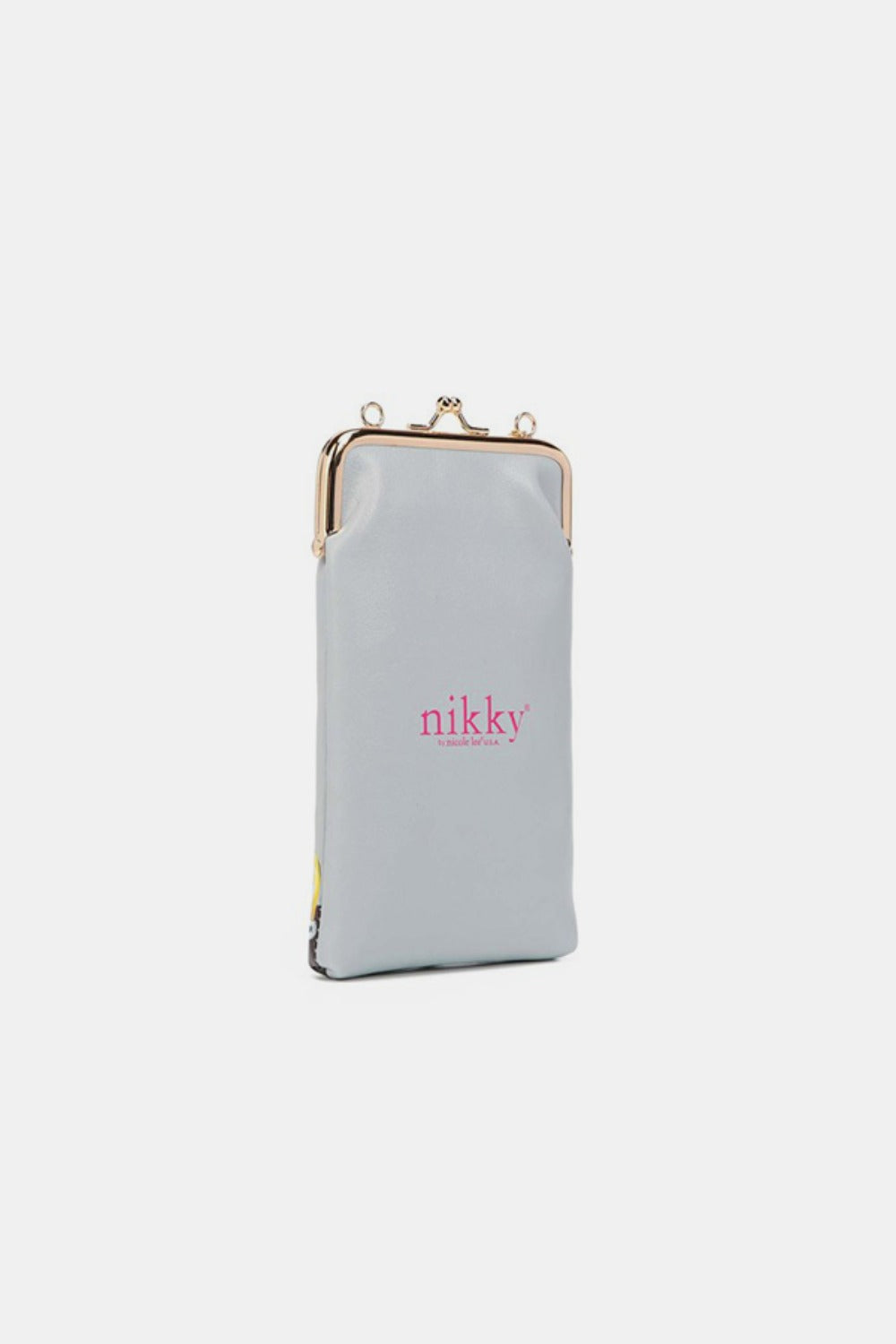 Nicole Lee USA Printed Kisslock Phone and Sunglass Purse - NeoKira Unlimited