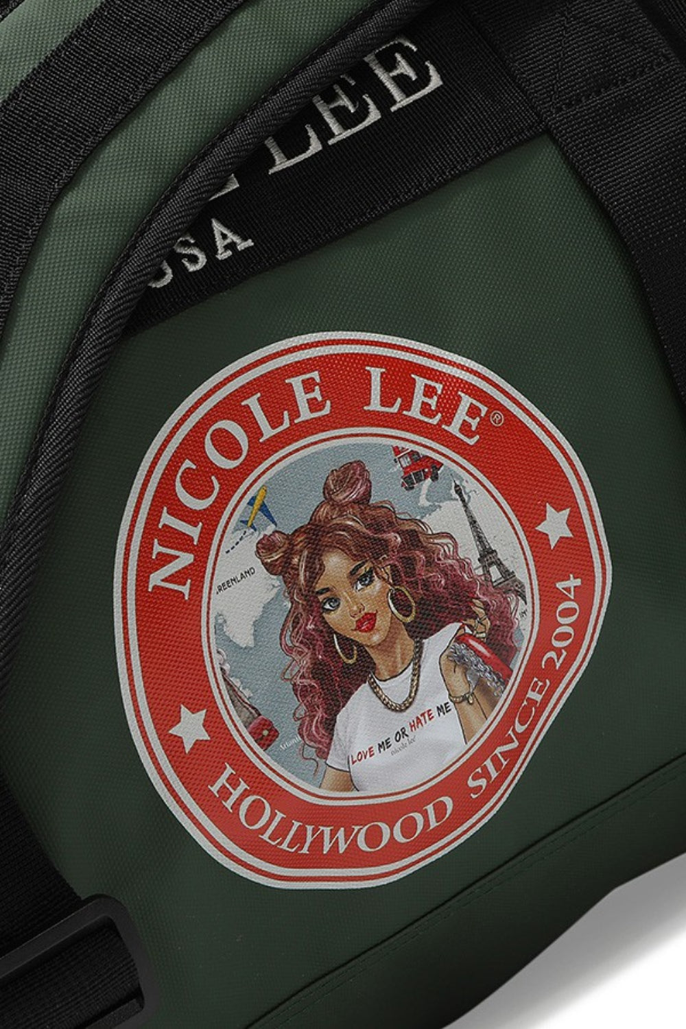 Nicole Lee USA Large Duffel Bag Duffel Bag Trendsi   