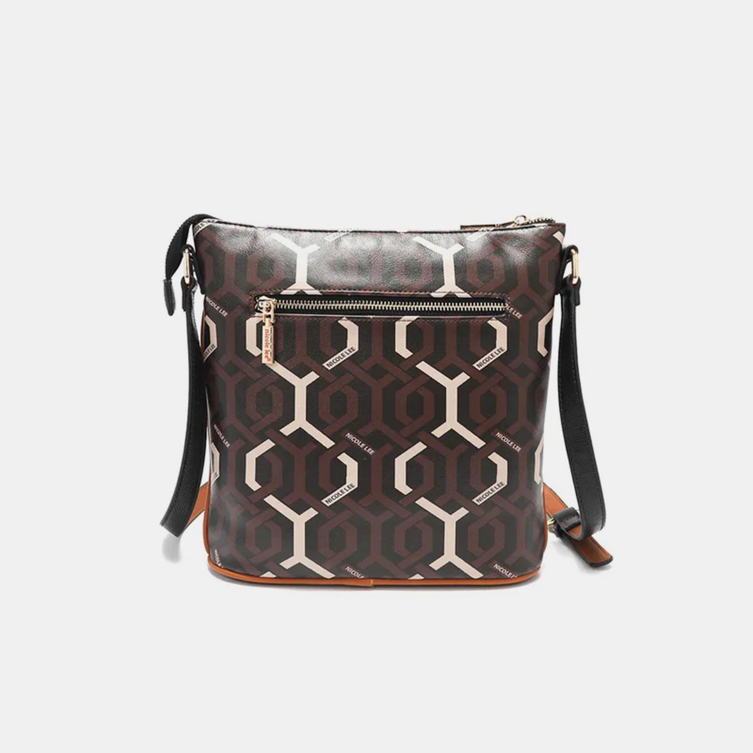 Nicole Lee USA Carla Crossbody Bag Geometric Pattern - NeoKira Unlimited