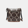 Nicole Lee USA Geometric Pattern Crossbody Bag Crossbody Bag Trendsi   