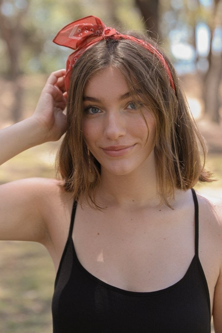 Daisy Flower Field Bandana - NeoKira Unlimited