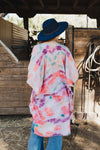 Daydream Tie Dye Cover Up Kimono Leto Collection   