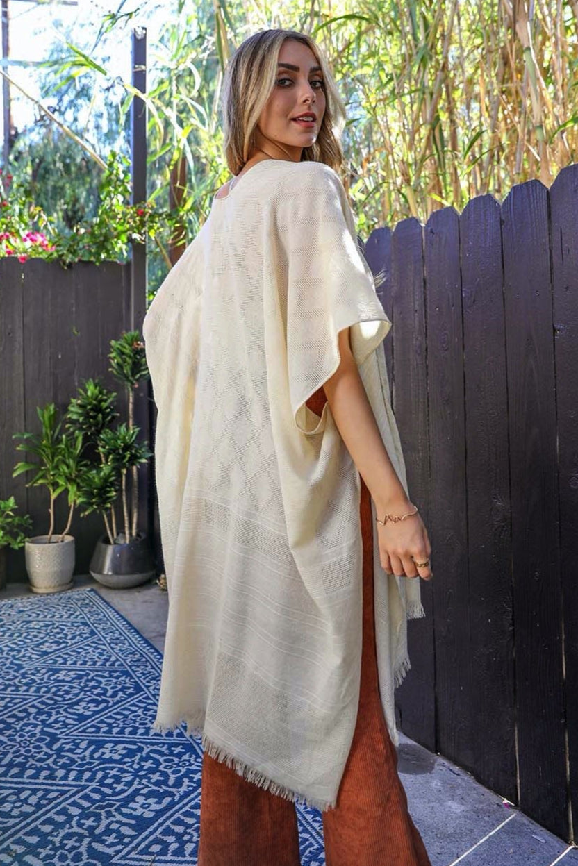 Diamond Embroidered Kimono - NeoKira Unlimited