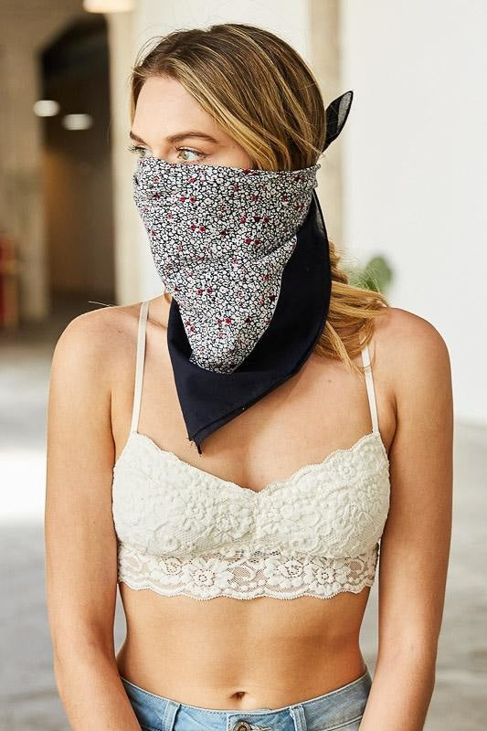 Ditsy Floral Bandana - NeoKira Unlimited