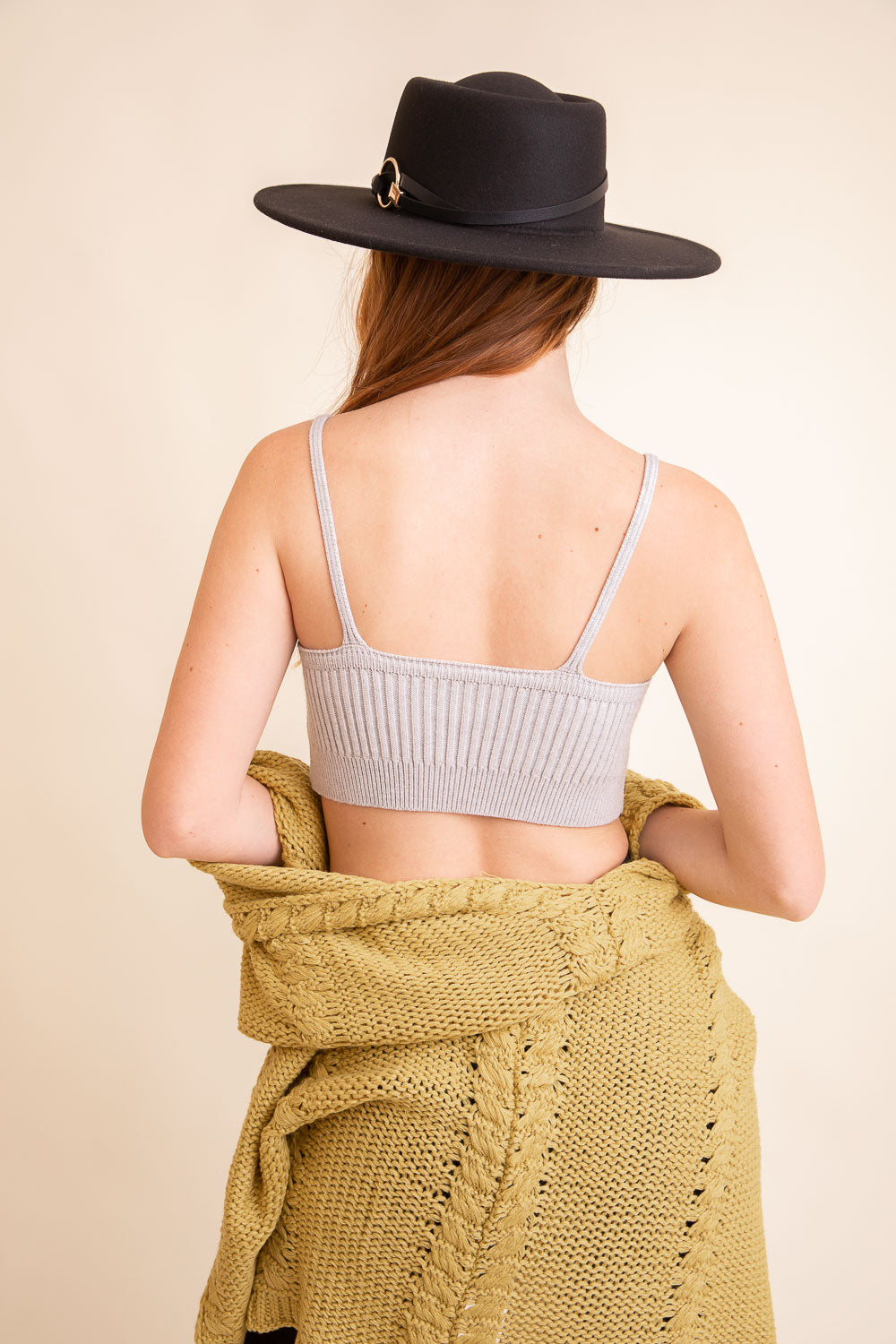 Dreamy Ribbed Knit Lounge Brami - NeoKira Unlimited