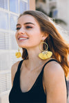 Drop Tassel Fan Earrings Earrings Leto Collection   