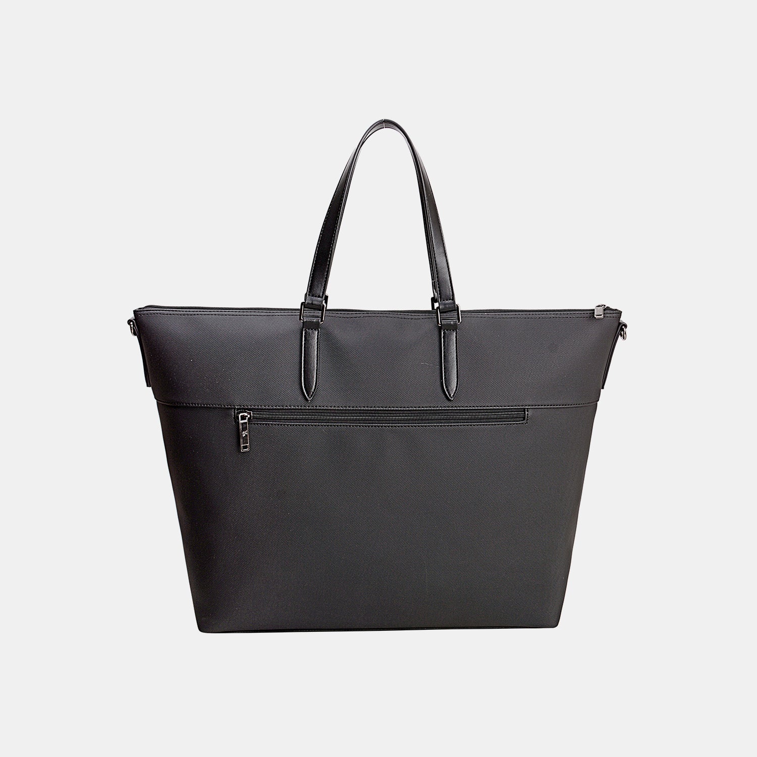 David Jones PU Leather Large Tote Bag Tote Bag Trendsi   