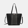 Nicole Lee USA Studded Decor Tote Bag Handbag Trendsi   