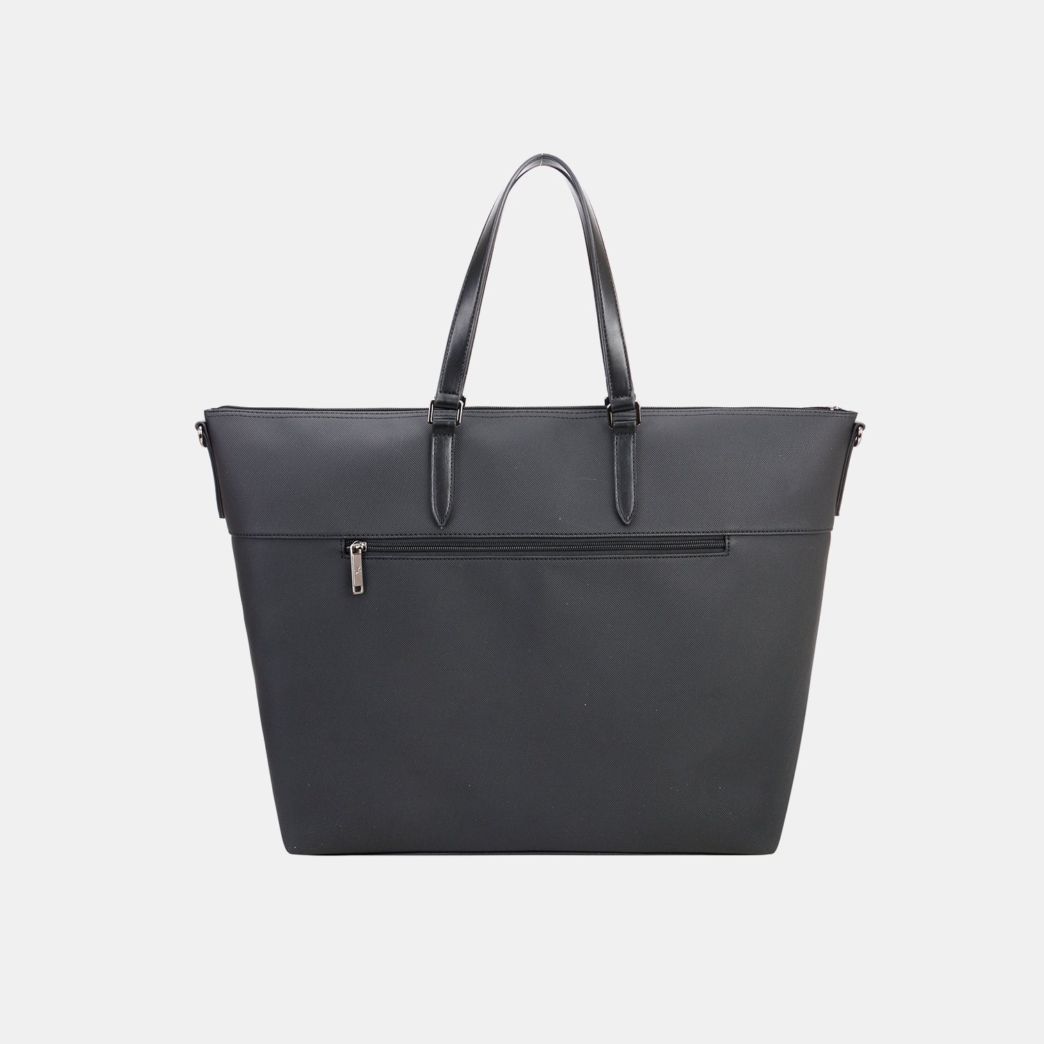 David Jones PU Leather Large Tote Bag Tote Bag Trendsi   