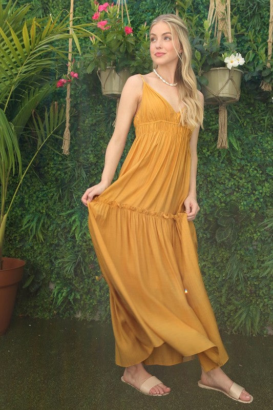 Sunny Elegance Maxi Dress Maxi Dress Lilou   