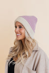 Essential Harmony Two-Tone Knit Beanie Beanies Leto Collection   