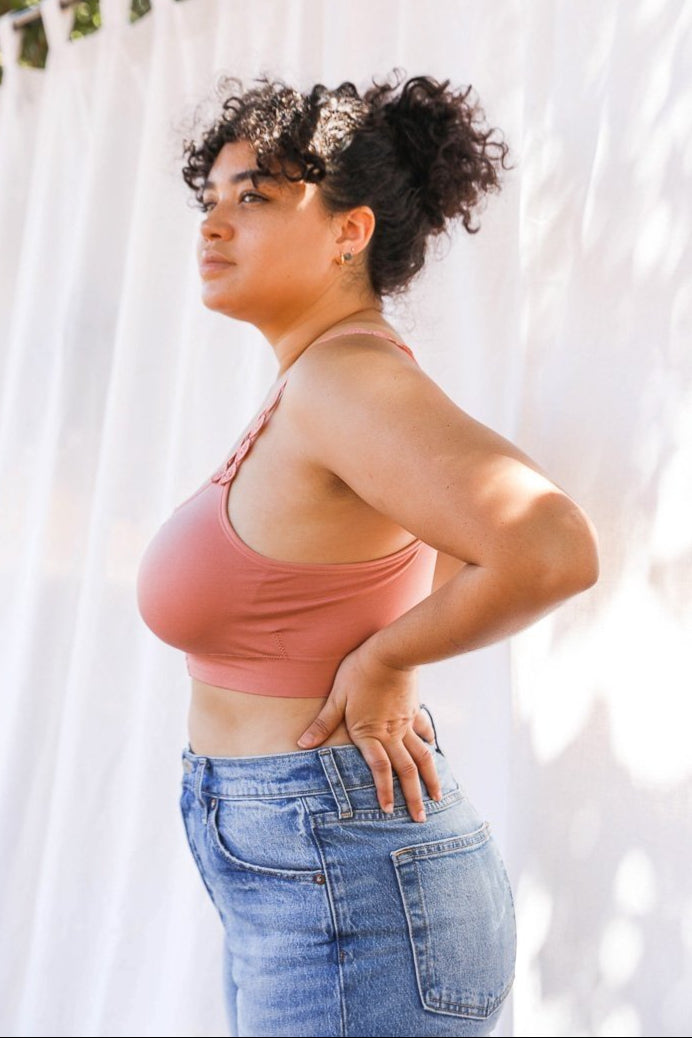 Eye Lace Applique Bralette - NeoKira Unlimited