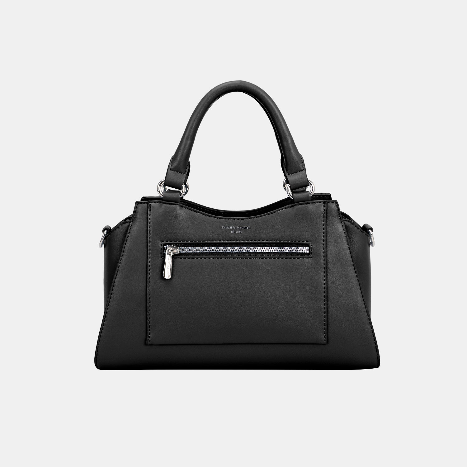 David Jones PU Leather Handbag Handbag Trendsi Black One Size 