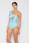 Marina West Swim Vacay Mode One Shoulder Swimsuit in Pastel Blue Swimsuit Trendsi Light Blue S 