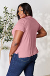 Basic Bae Full Size Round Neck Short Sleeve T-Shirt T-Shirt Trendsi   