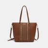 Nicole Lee USA Studded Decor Tote Bag Handbag Trendsi   