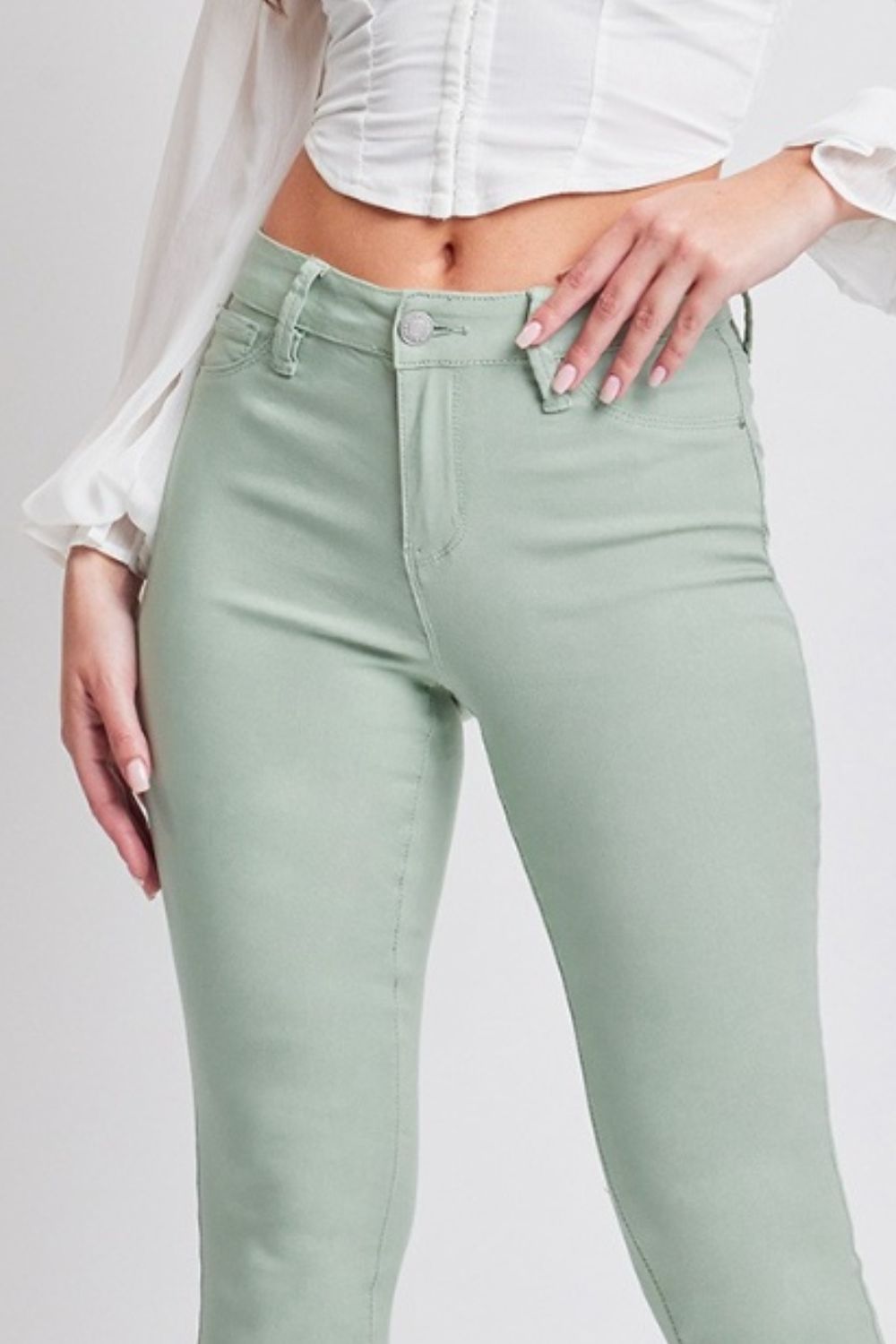 YMI Jeanswear Hyperstretch Mid-Rise Skinny Jeans - NeoKira Unlimited