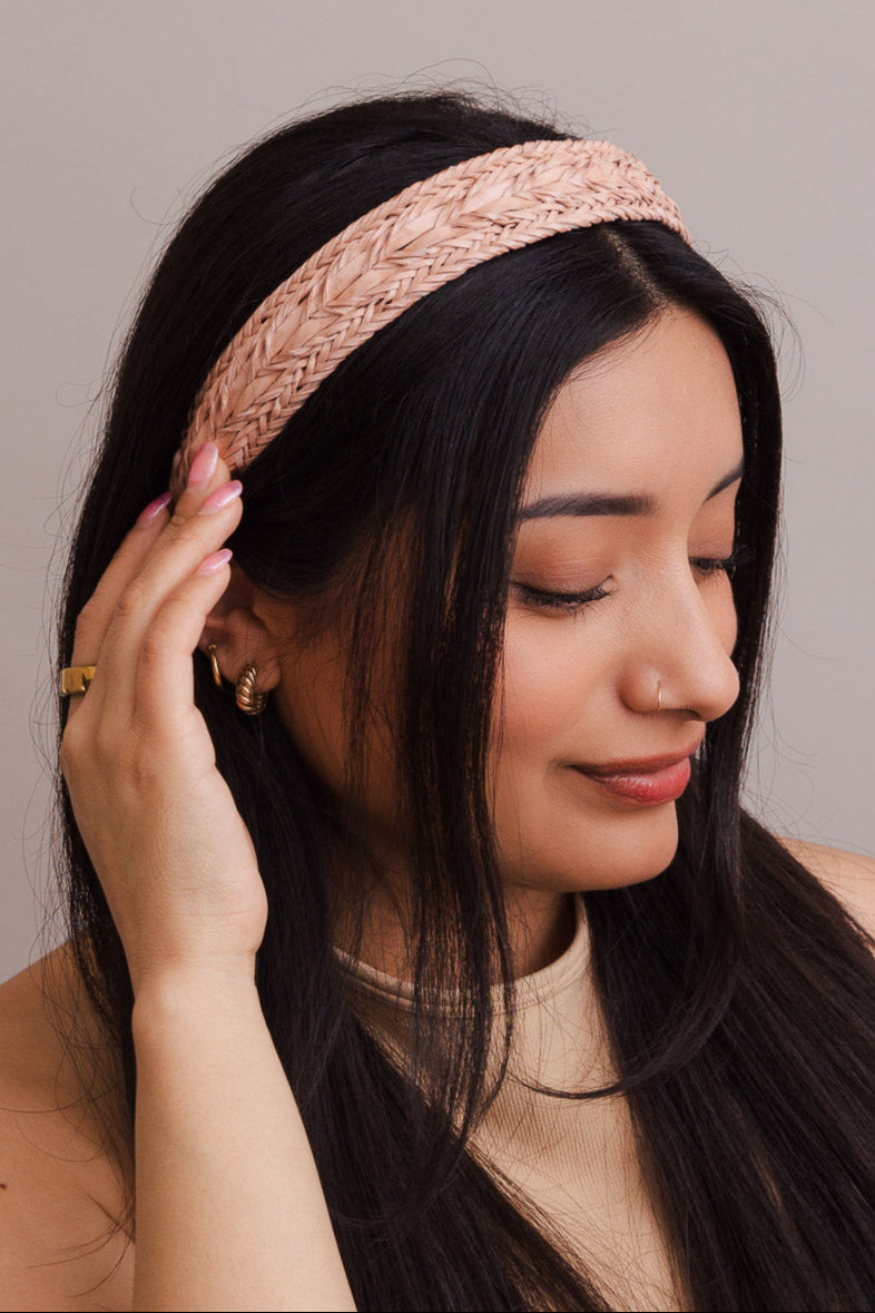 Vegan Leather Patterned Headband – Stylish and Ethical - NeoKira Unlimited