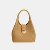 David Jones PU Leather Handbag Handbag Trendsi Taupe One Size 