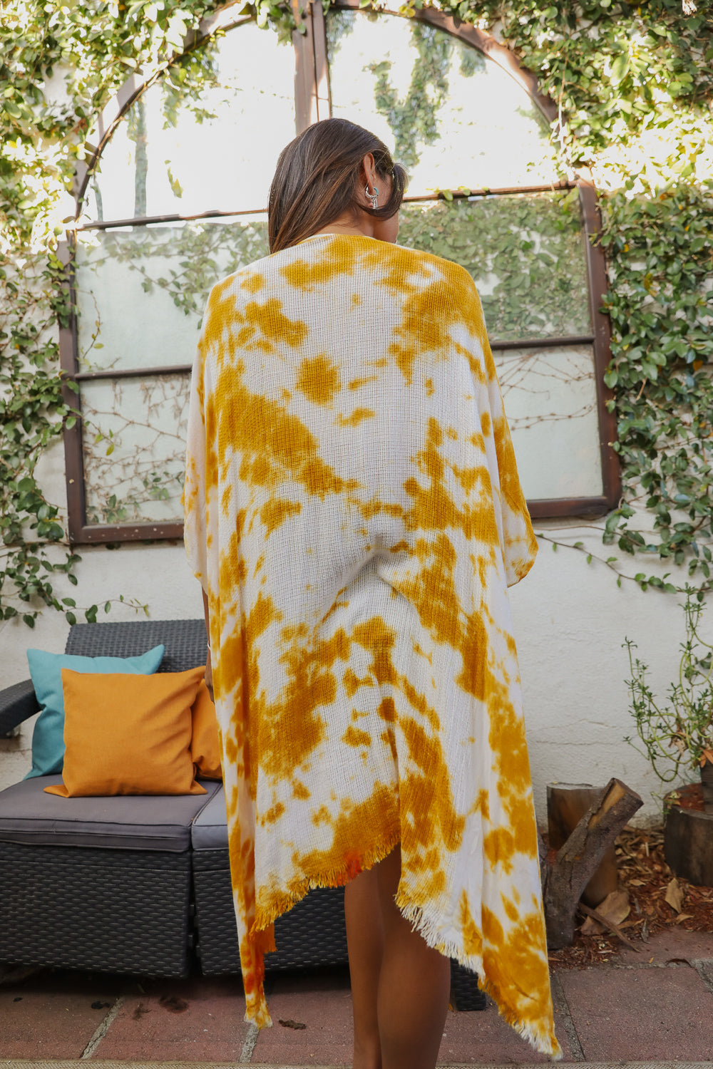 Festive Tie-Dye Kimono Kimono Leto Collection   