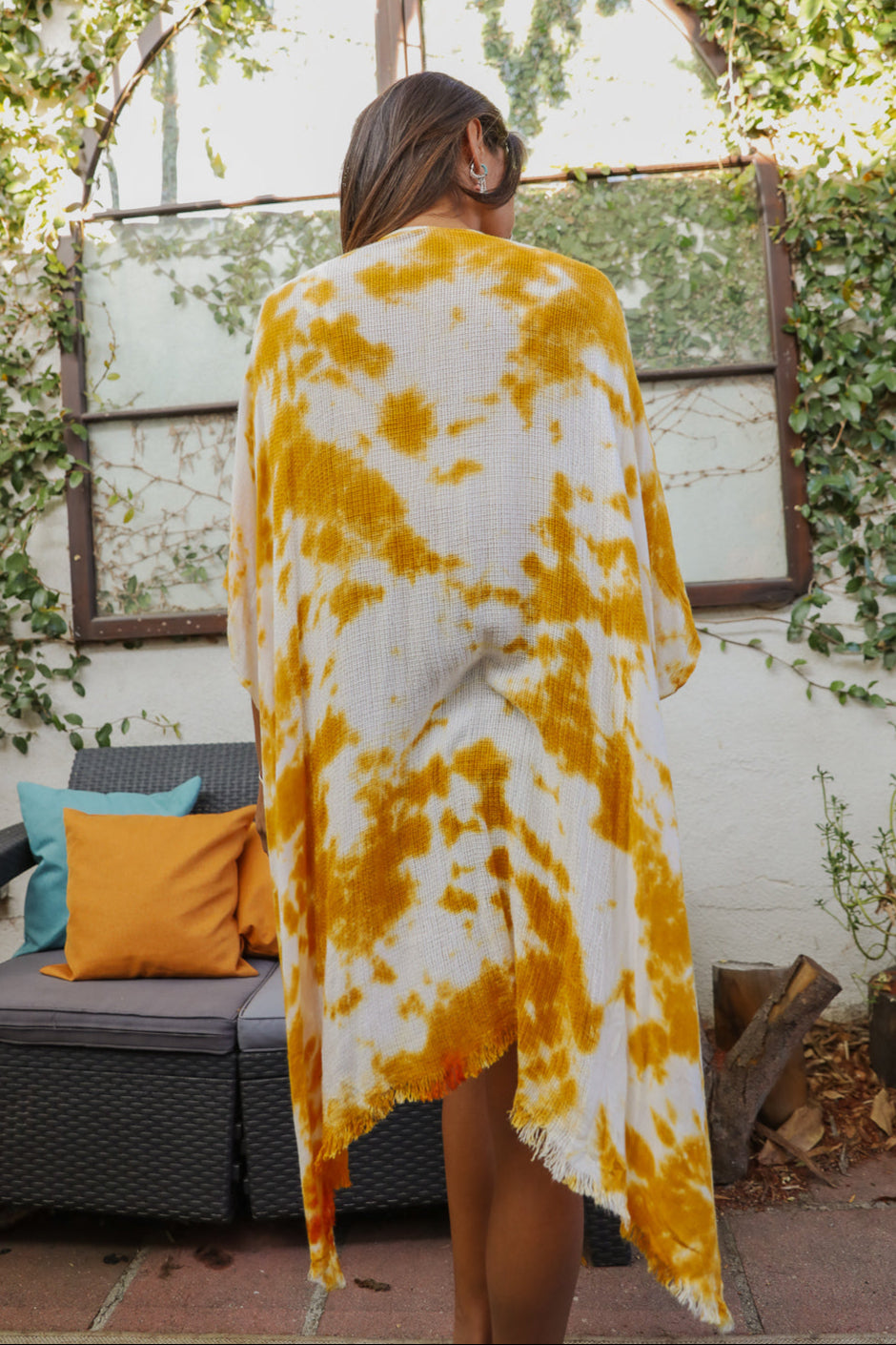 Festive Tie-Dye Kimono - NeoKira Unlimited