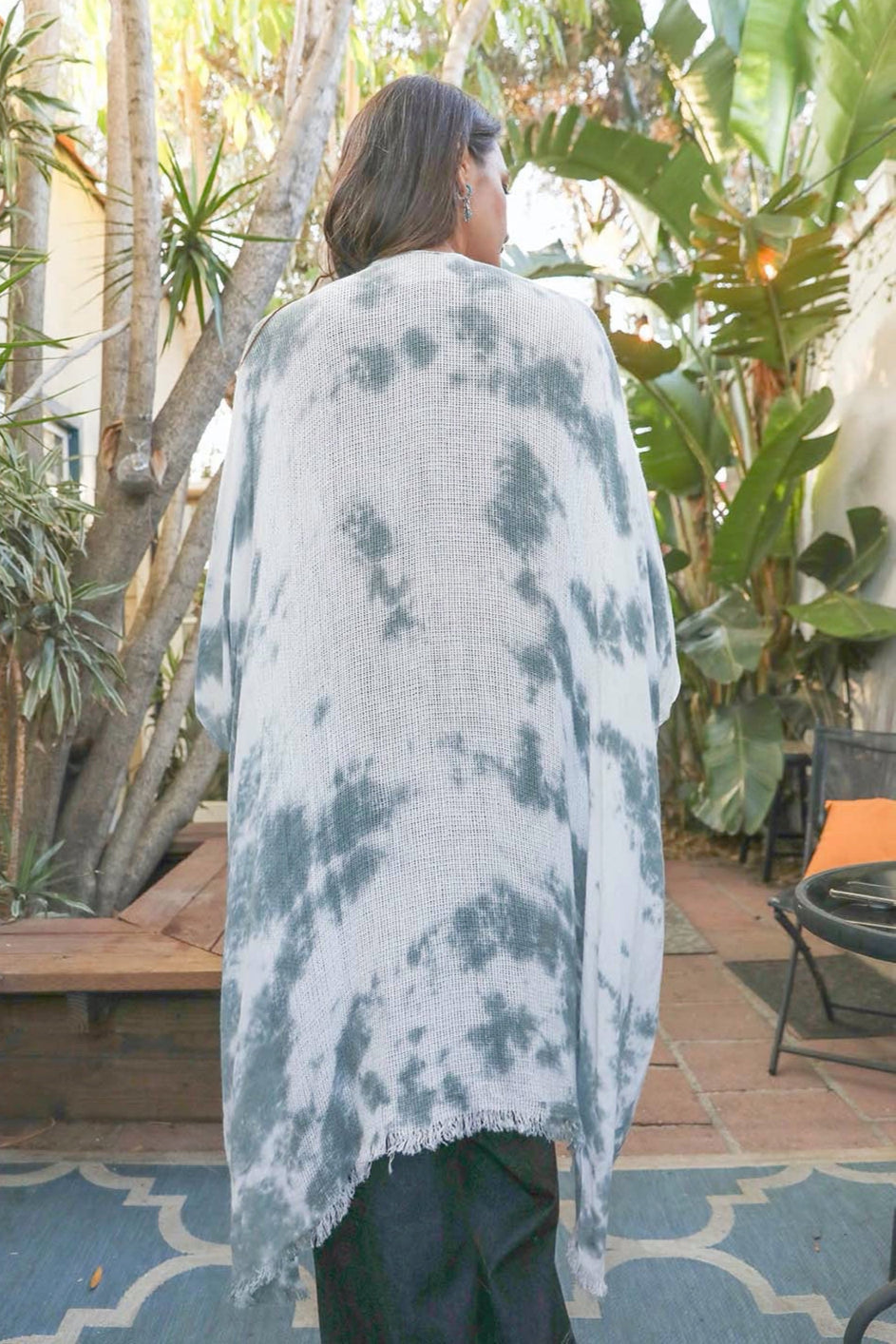 Festive Tie-Dye Kimono - NeoKira Unlimited