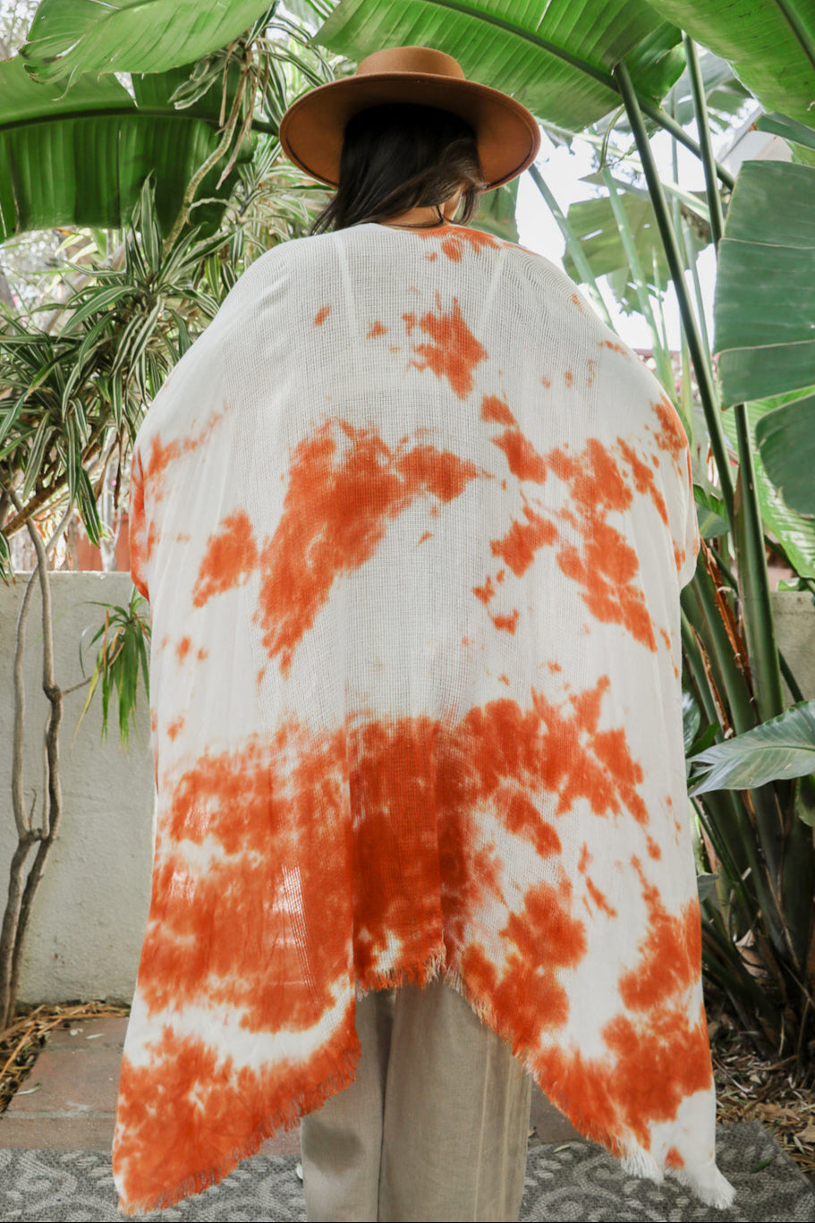 Festive Tie-Dye Kimono - NeoKira Unlimited
