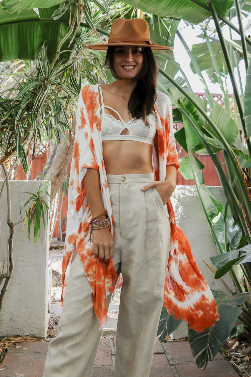 Festive Tie-Dye Kimono - NeoKira Unlimited