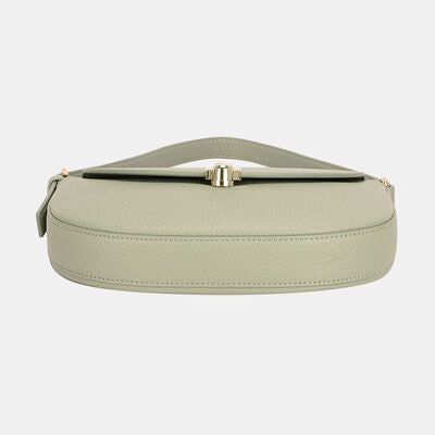 David Jones Metal Buckle Shoulder Bag - NeoKira Unlimited
