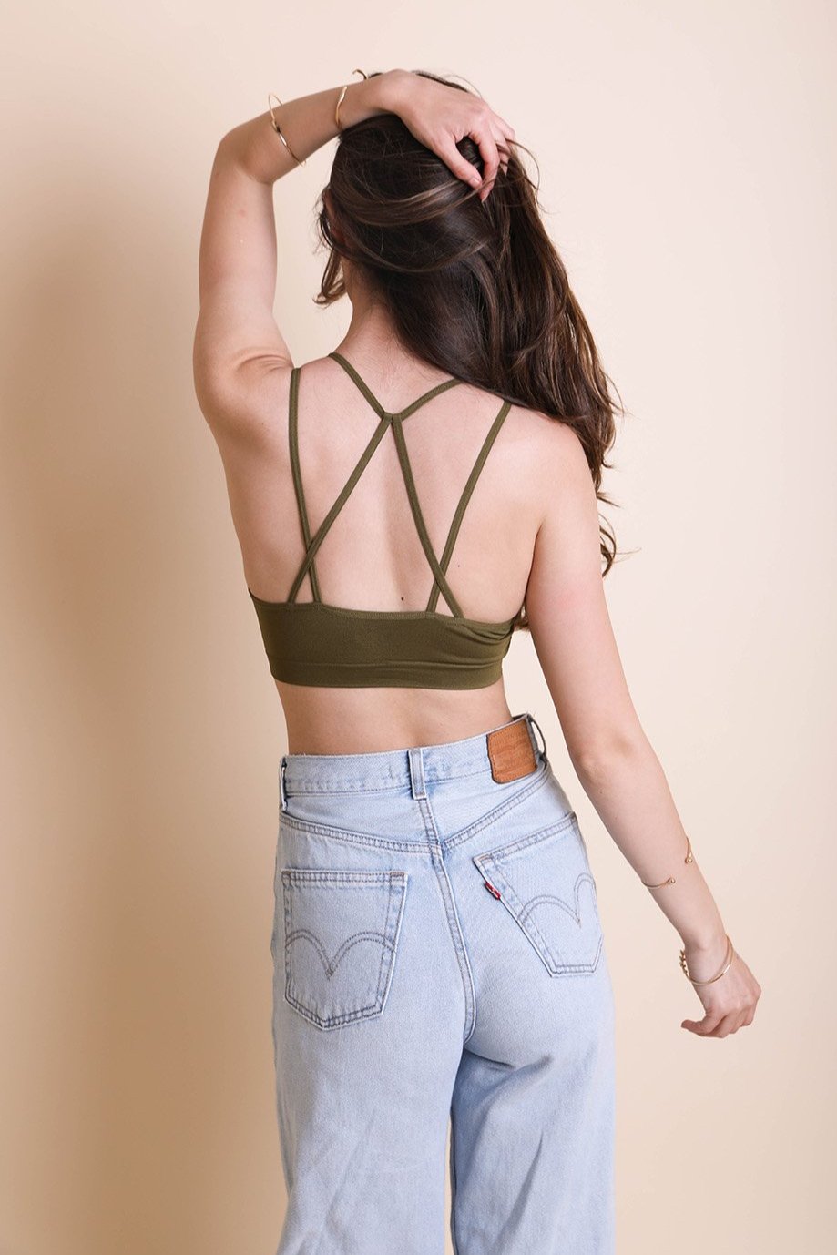 Floral Cutout Seamless High Neck - NeoKira Unlimited