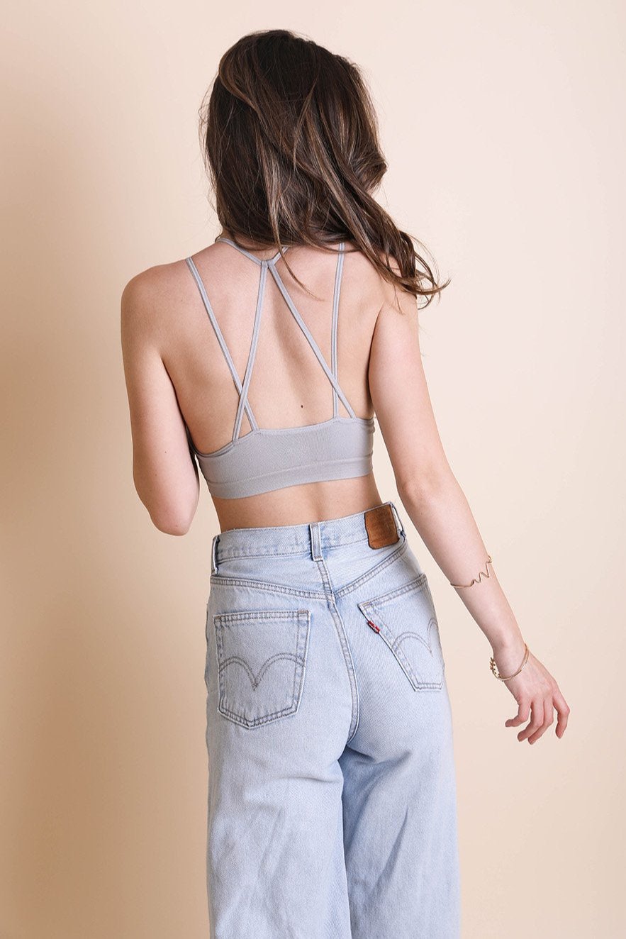 Floral Cutout Seamless High Neck - NeoKira Unlimited