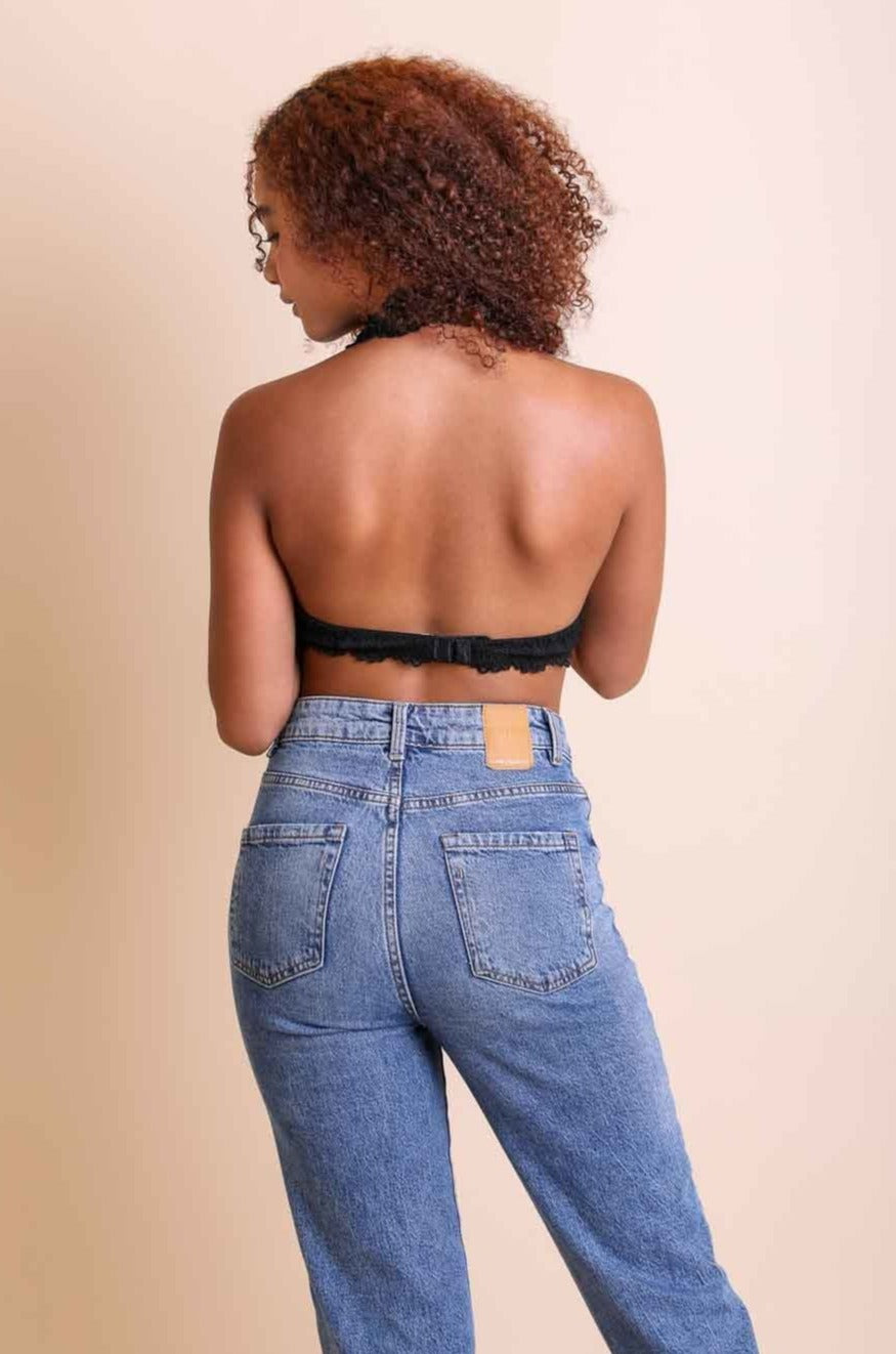 Floral Lace Halter - NeoKira Unlimited