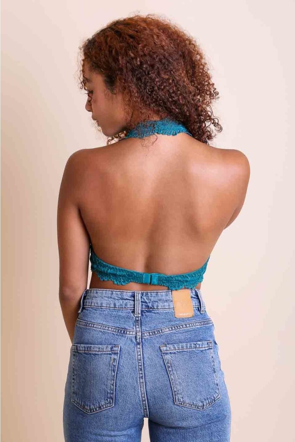 Floral Lace Halter - NeoKira Unlimited