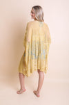 Floral Mandala Mesh Kimono Ponchos Leto Collection   