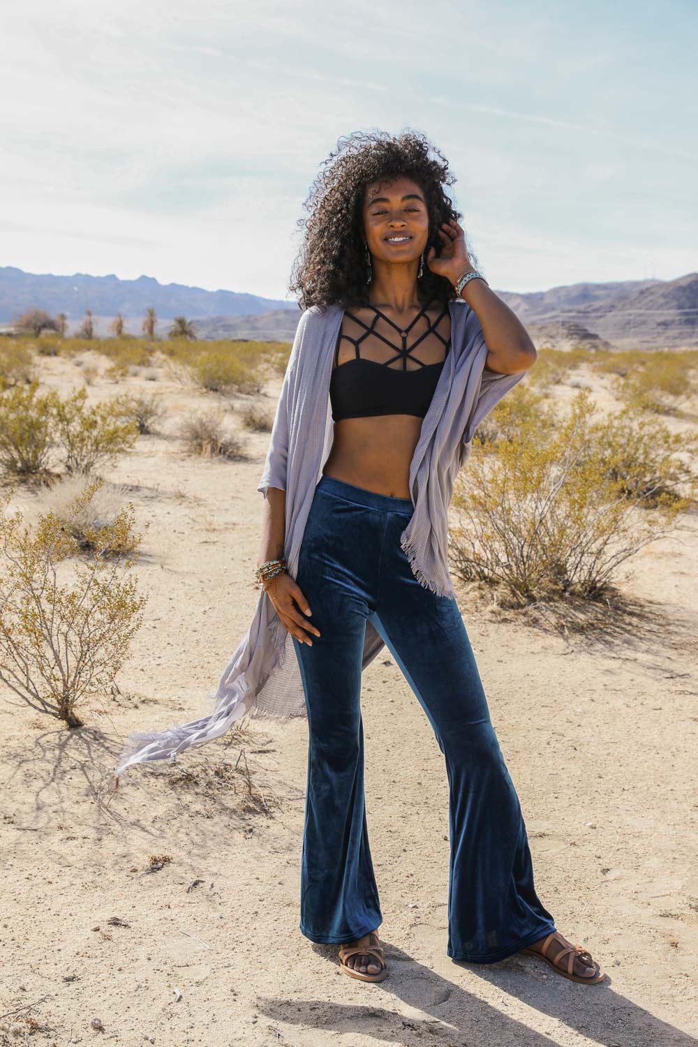 Frayed Trim Kimono - NeoKira Unlimited